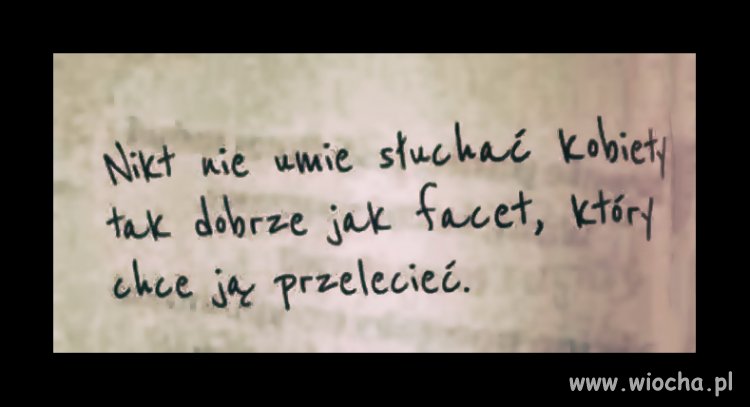 Tak to właśnie jest...