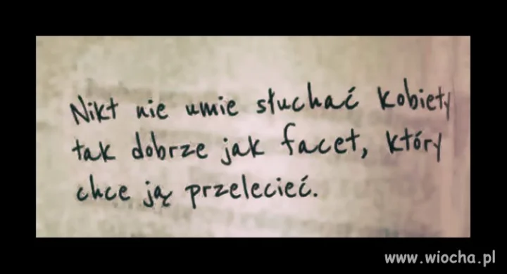 Tak to właśnie jest...