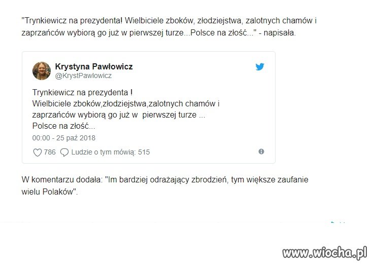 Mistrzyni chamskich wypowiedzi w akcji