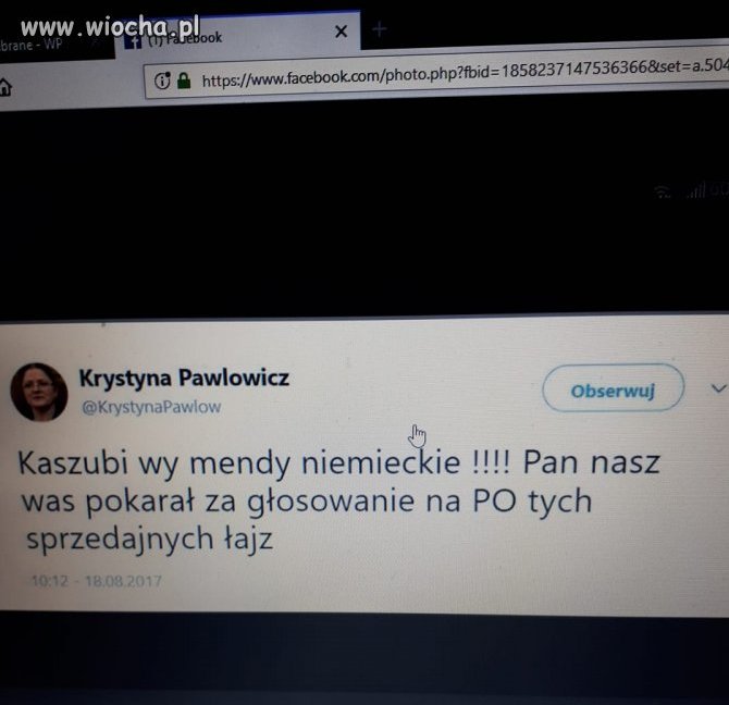 Krysia w swoim żywiole