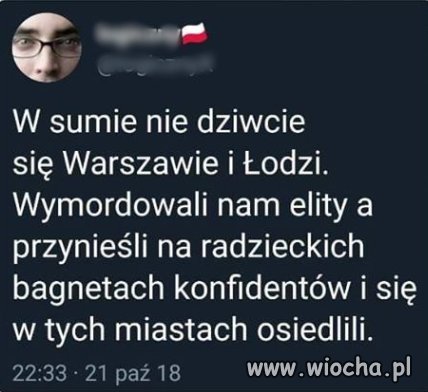 No poleciał