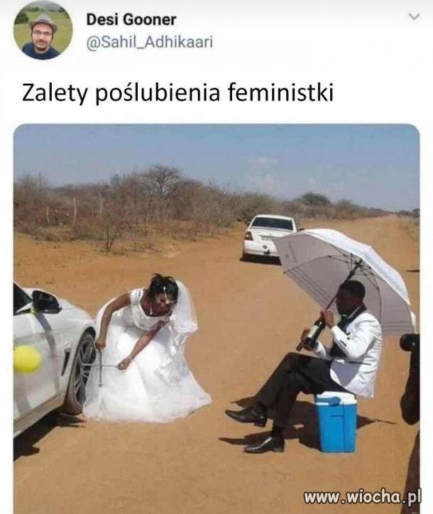 Plusy feminizmu.