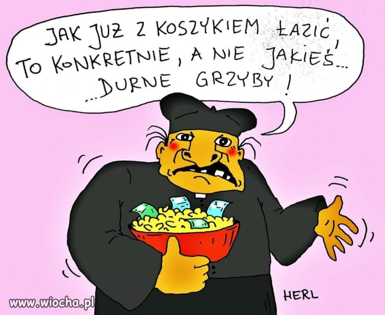 Księża też zbierają.