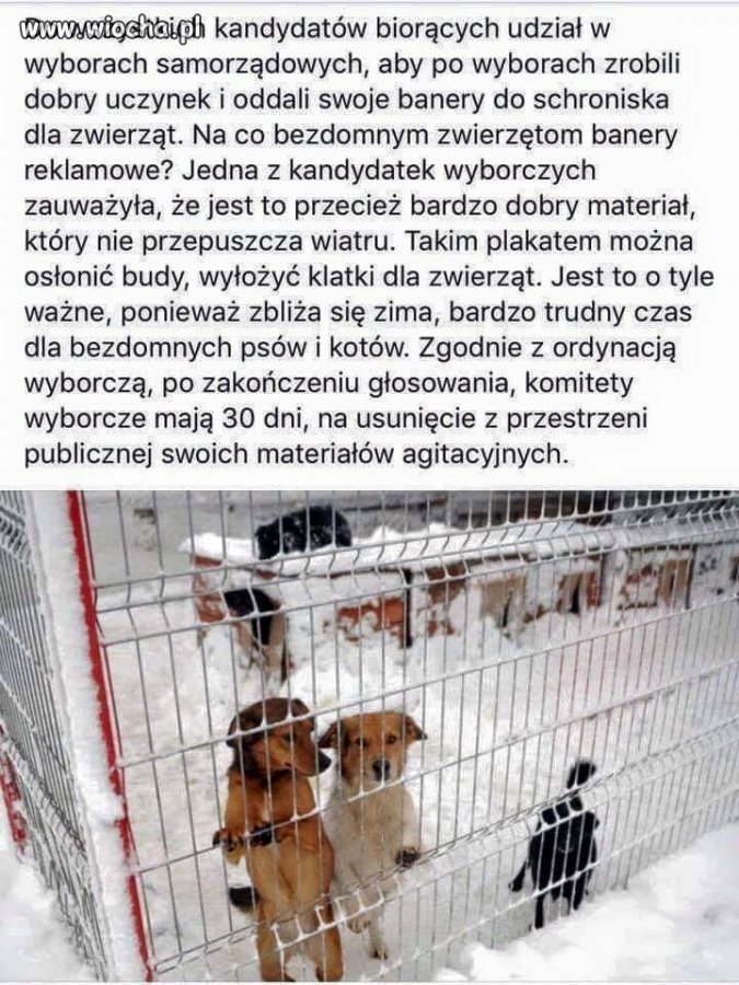 To nie Wiocha to apel dla wybranych i niewybranych