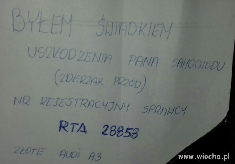 SZUKAM ŚWIADKA ZDARZENIA - Tarnobrzeg 01.09 g.19-2