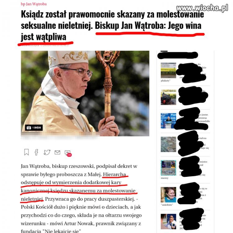 Sąd skazał, biskup uniewinnił?