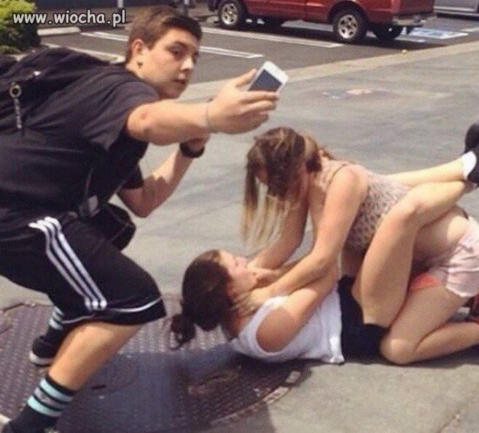 Selfie z koleżankami 