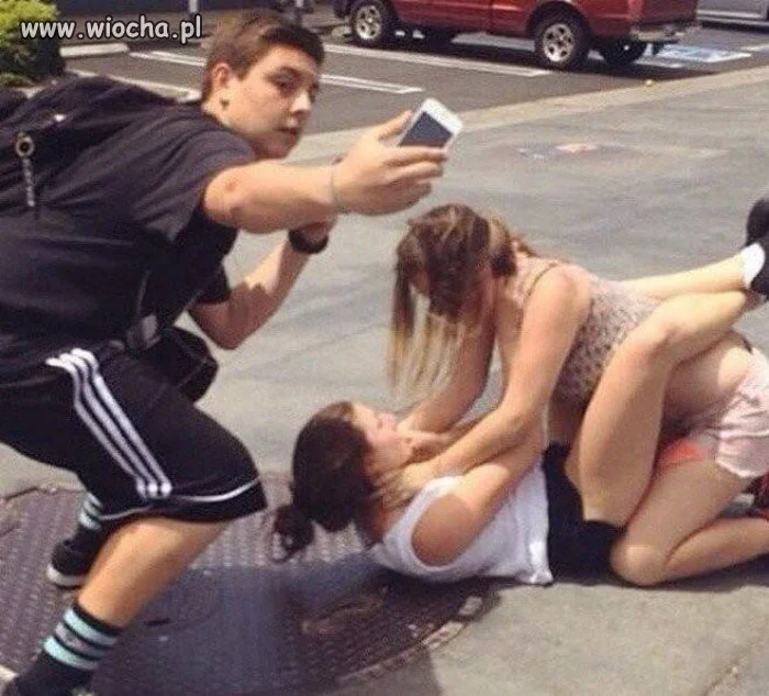 Selfie z koleżankami 