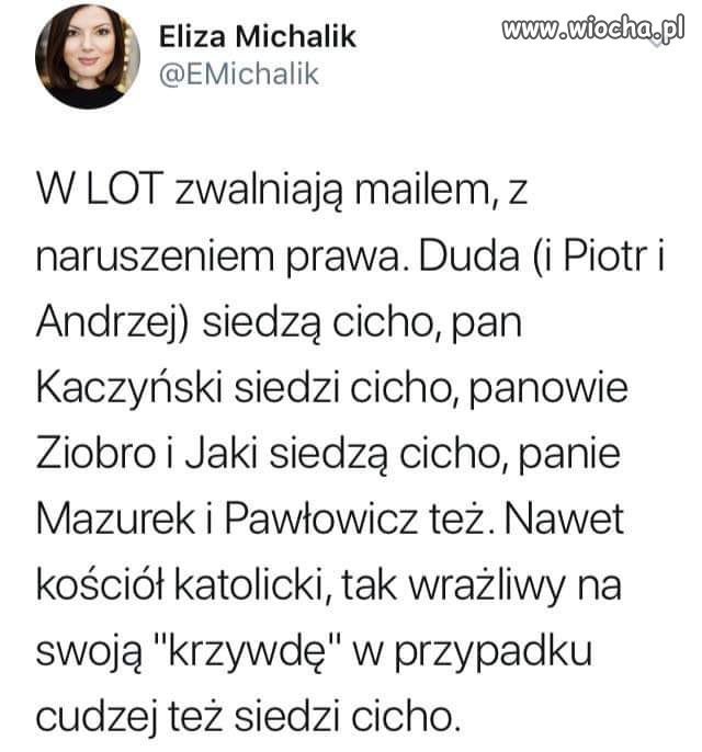 I jak tej Pani