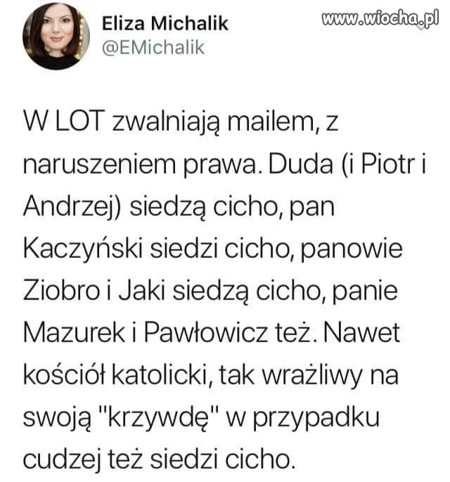 I jak tej Pani