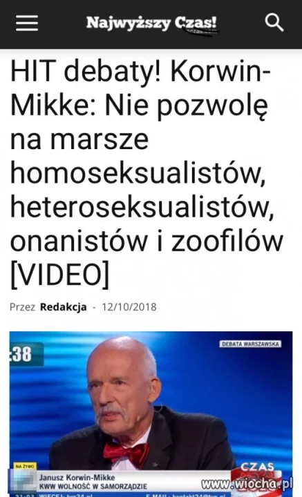 Dla parad w stolicy związanych z płciowością.