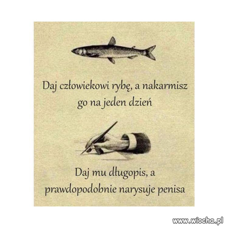 Z cyklu: Mądrości