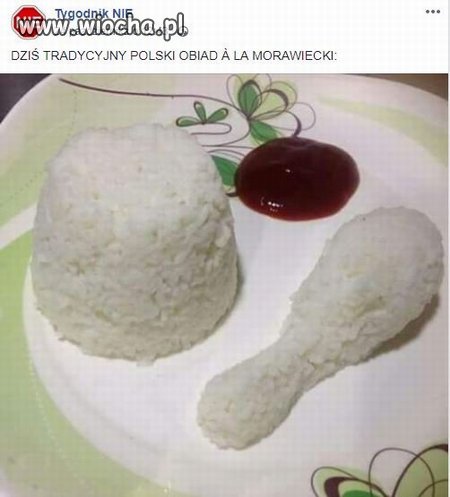 Obiad a la Morawiecki