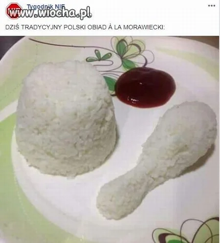 Obiad a la Morawiecki