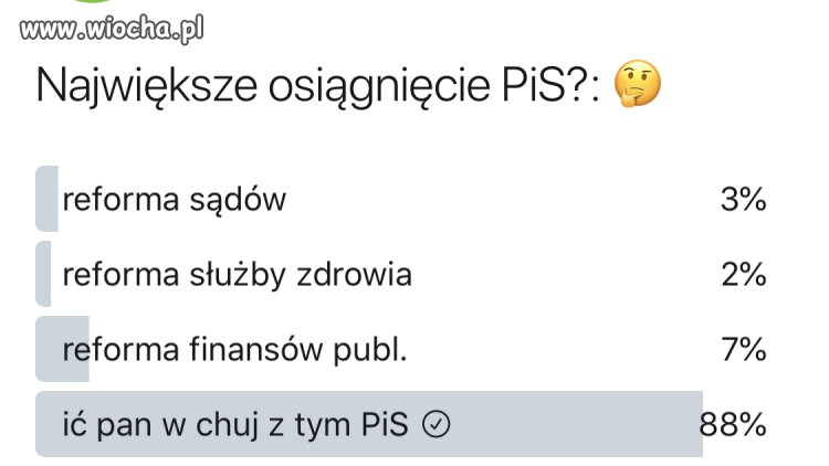 Taki tam sondaż 