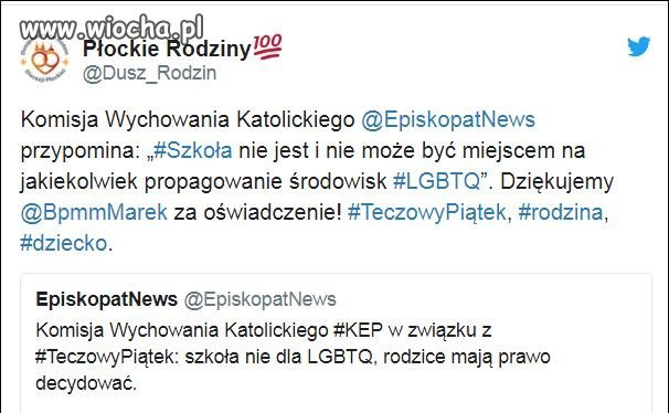 Rodzice mają prawo decydować także...
