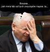 O masz! Jak nie kolano, to łeb