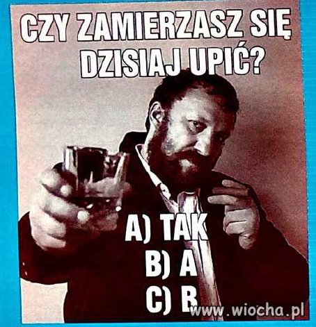 Może pytanie do publiczności?