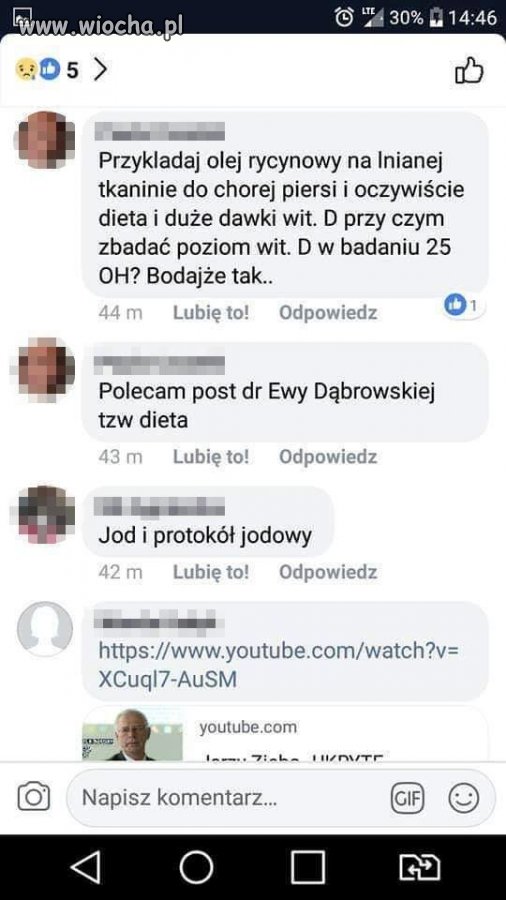 A my antyszczepionkowcy raka leczymy tak