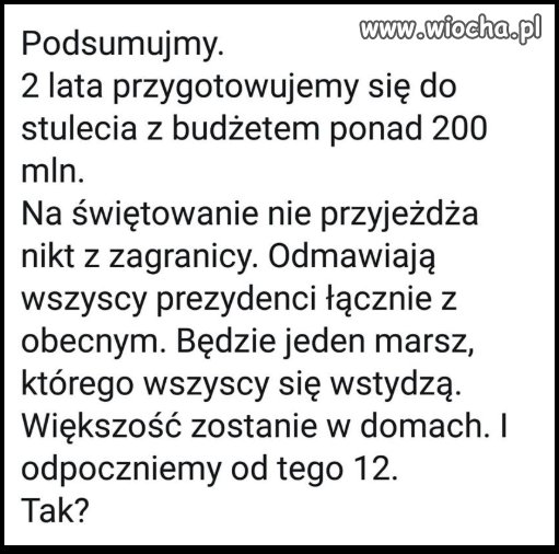 Z cyklu jak może pis