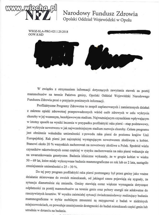 Mammobus nie przyjedzie