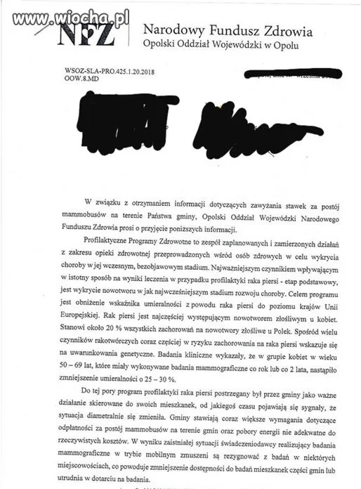 Mammobus nie przyjedzie