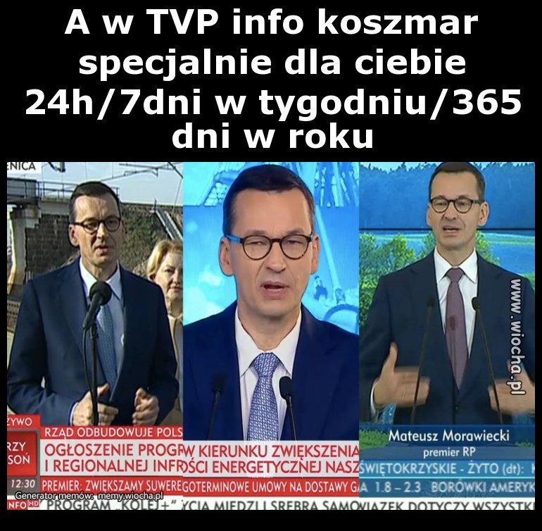 A w TVP info koszmar specjalnie dla ciebie