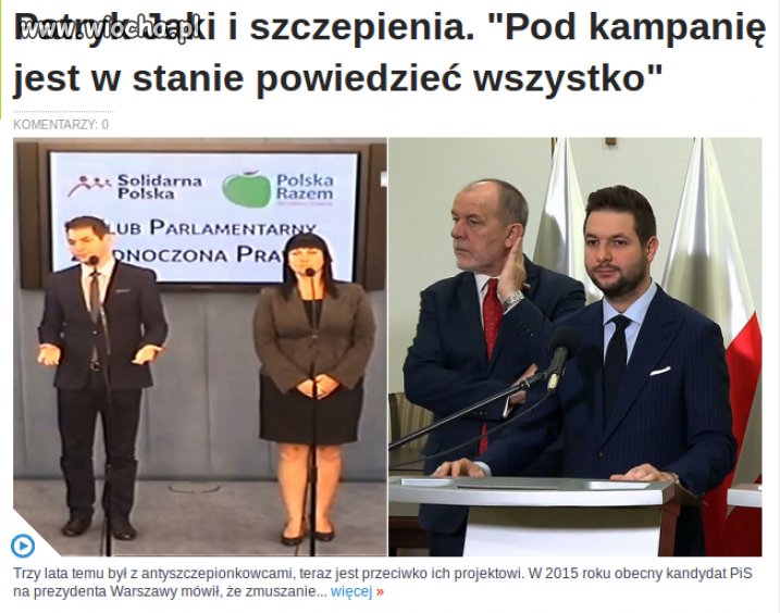 Nagle zmienił zdanie przed kampanią