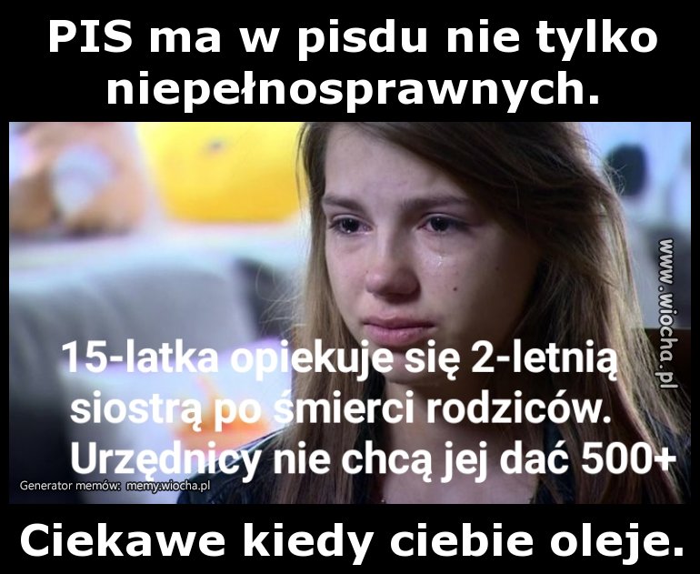 PIS ma w pisdu nie tylko niepełnosprawnych. 