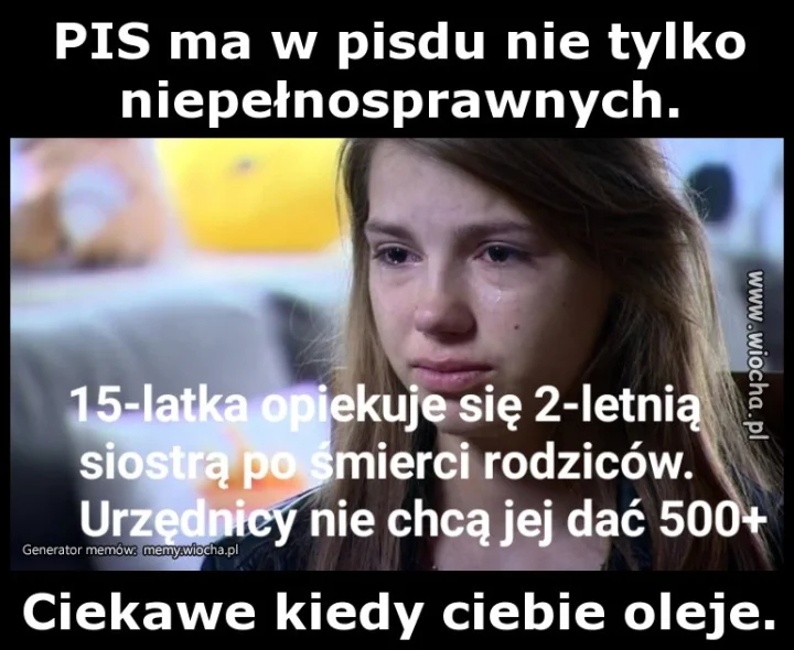 PIS ma w pisdu nie tylko niepełnosprawnych. 