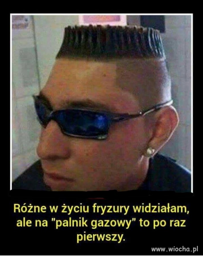 Wyrażenie, walnąć kogoś w palnik.