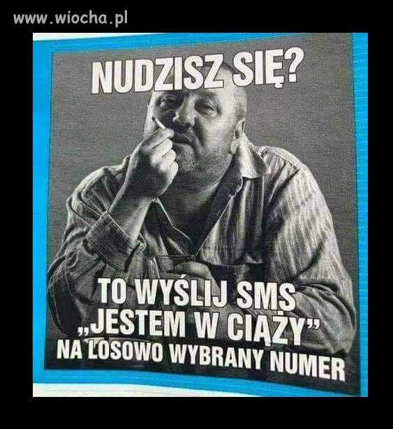 Sposób na nudę.