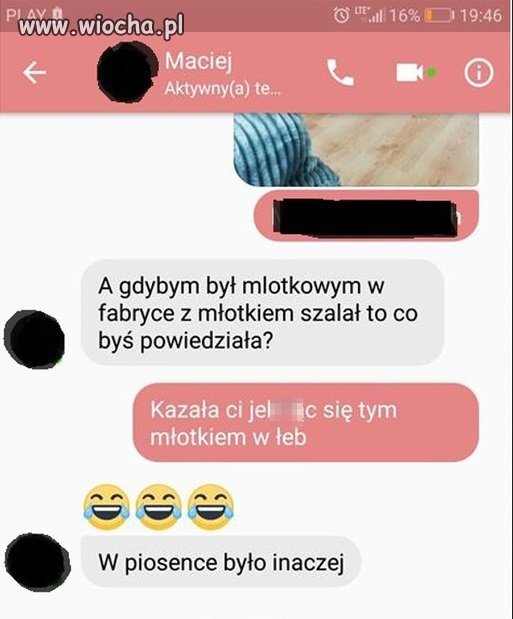 Delikatna zmiana tekstu piosenki.