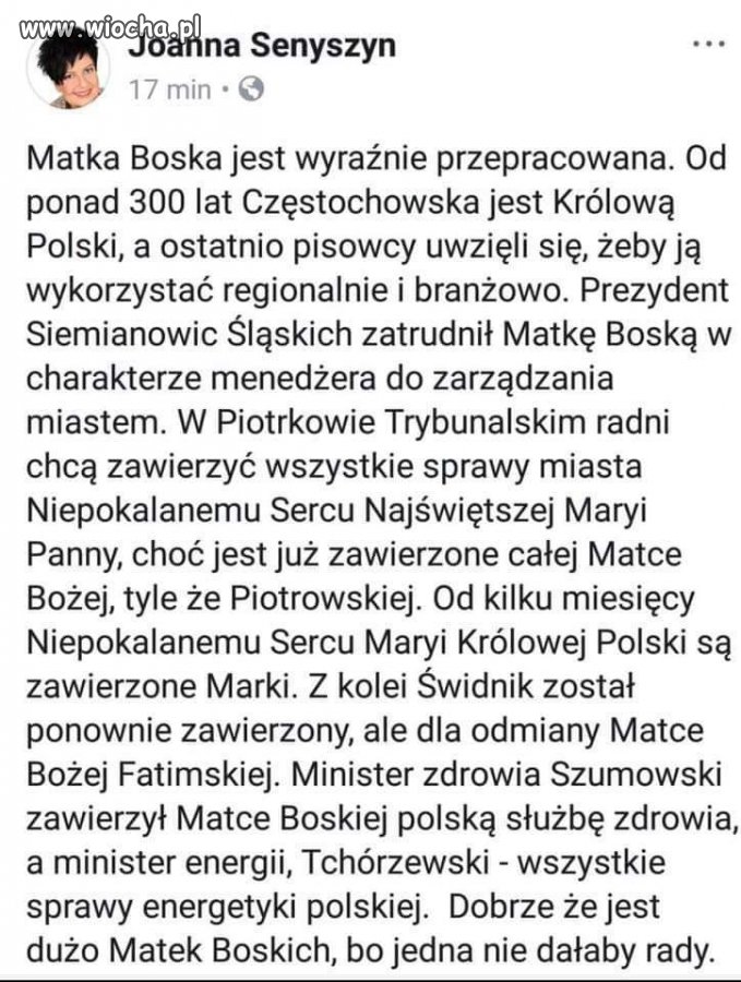 To ma być świeckie państwo ?