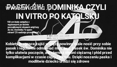 Katolski tryumf magii nad nauką 