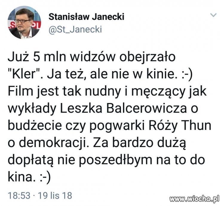 "Dziennikarz" tzw. "dobrej zmiany"