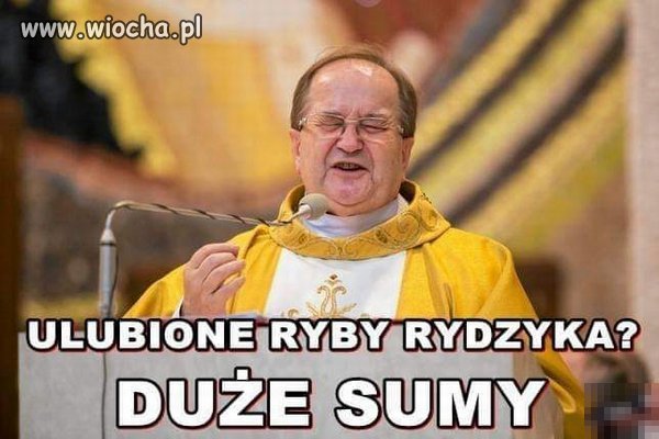 Piątkowe menu ojca Rydzyka