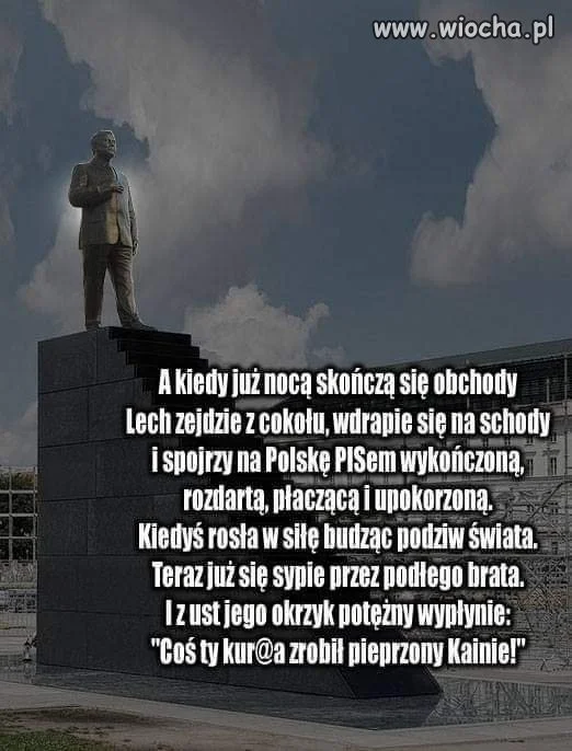 Bracie dlaczego mi to uczyniłeś...