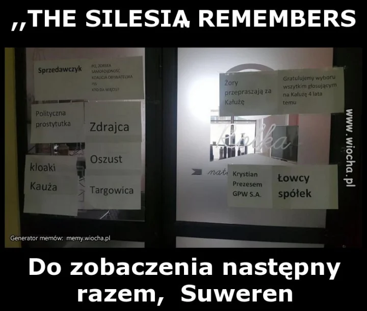 ,,THE SILESIA REMEMBERS"