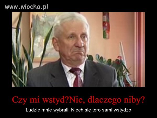 To nie moja wina