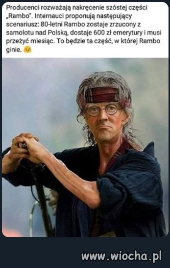 Ostatnia część "Rambo" 