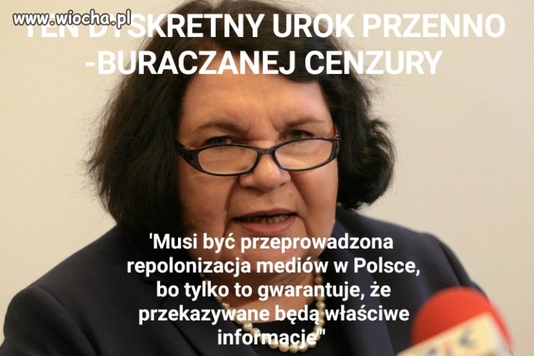 Tymczasem w ramach  konstytucyjnej wolności słowa