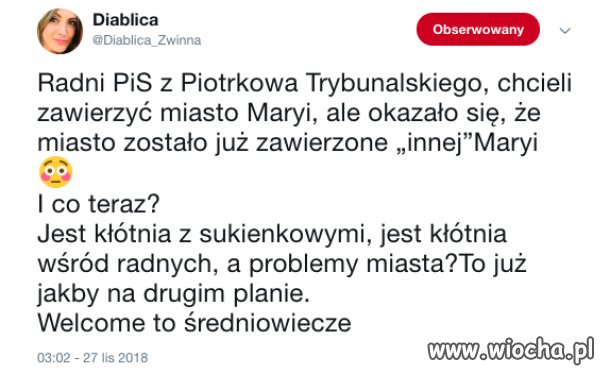 A problemy miasta?