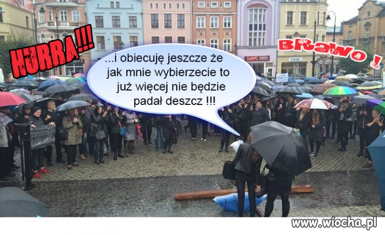 Obietnice przedwyborcze ...