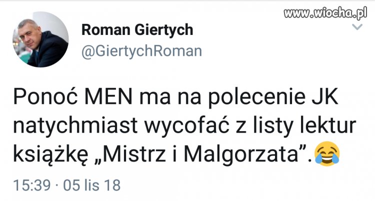 Zmiany w lekturach