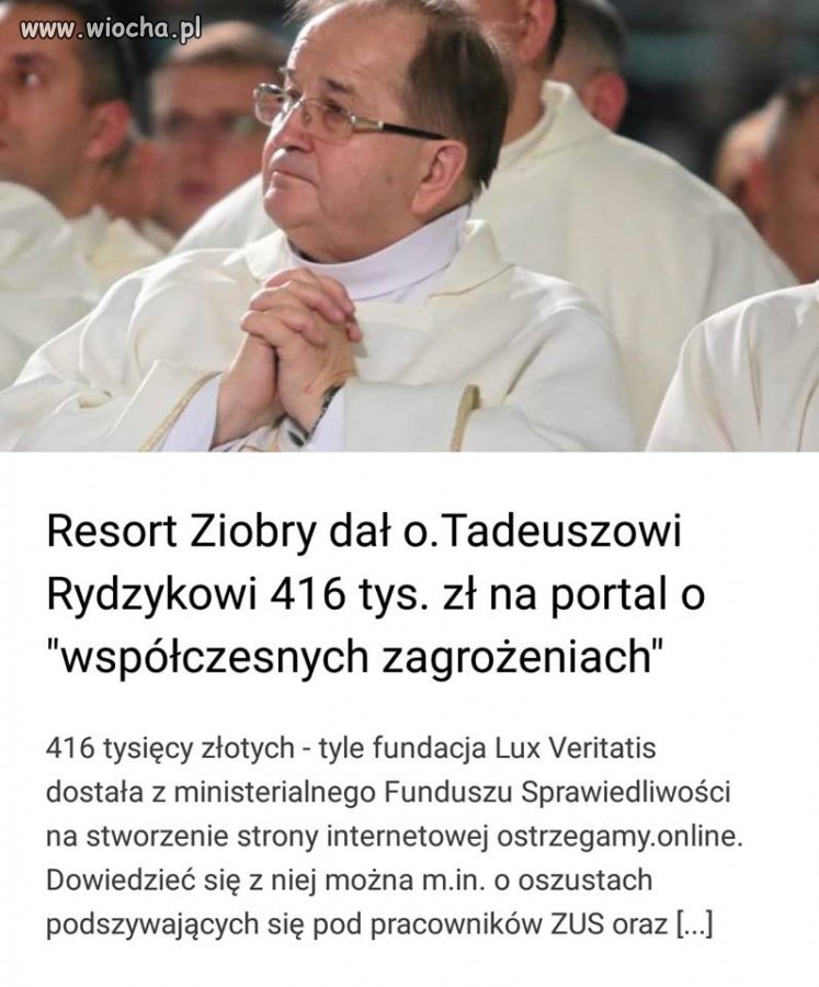 No w temacie oszustw to rzeczywiście ...
