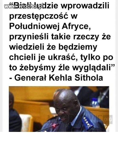 W afryce po staremu, jak zwykle  są winni biali