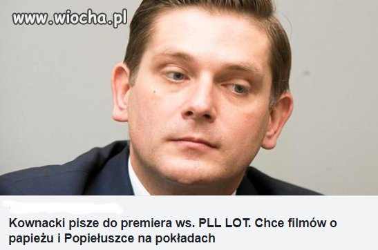Raz się przeleciał i brak mu patriotyzmu
