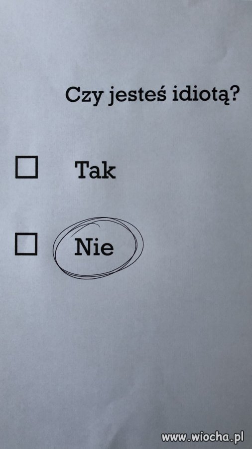 Test na Pisowca.
