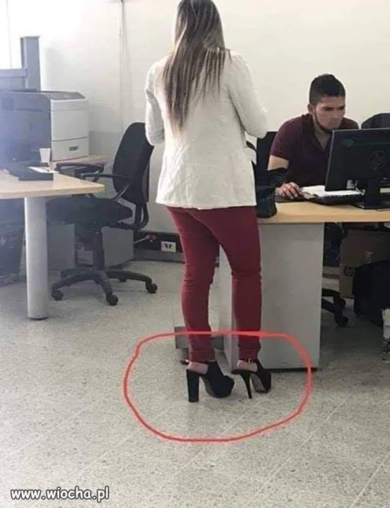 He he